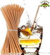 Strohhalme aus Stroh