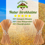 Strohhalme aus Stroh
