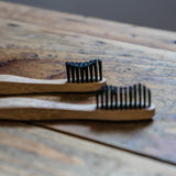 Bambus Zahnbürste "Wave"