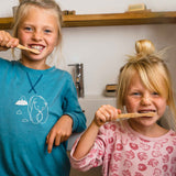 Bambus Zahnbürste "Wave"