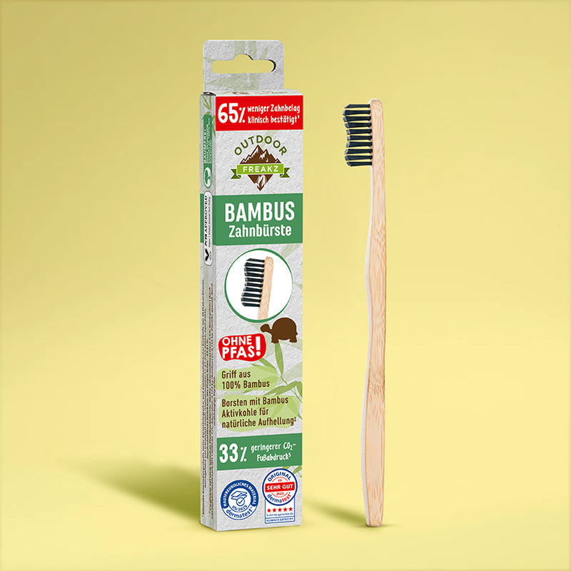 Bambus Zahnbürste "Wave"