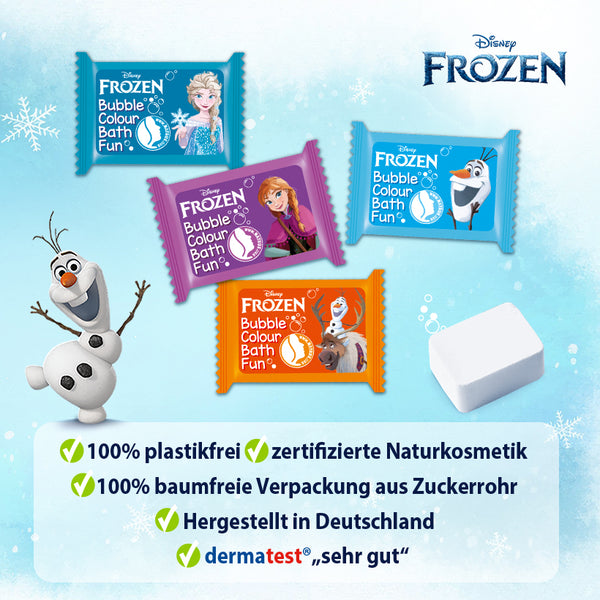 Nachhaltige Badetabs, Disney Frozen, 24 Stück