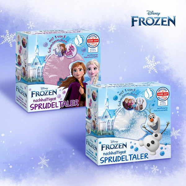 Sprudeltaler / Badebomben Disney Frozen, 1 Stück