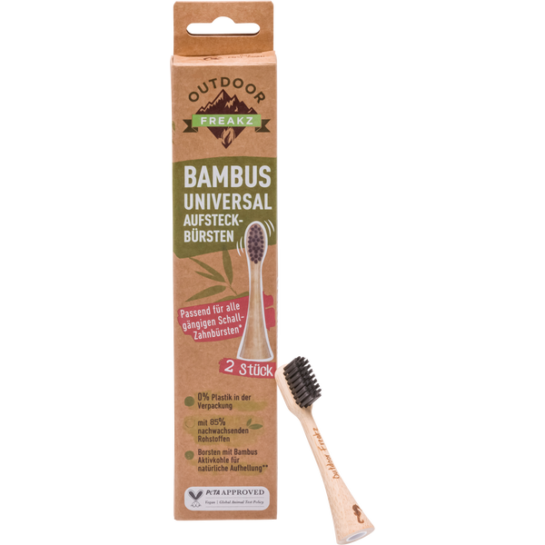 Bambus Aufsteckbürsten
